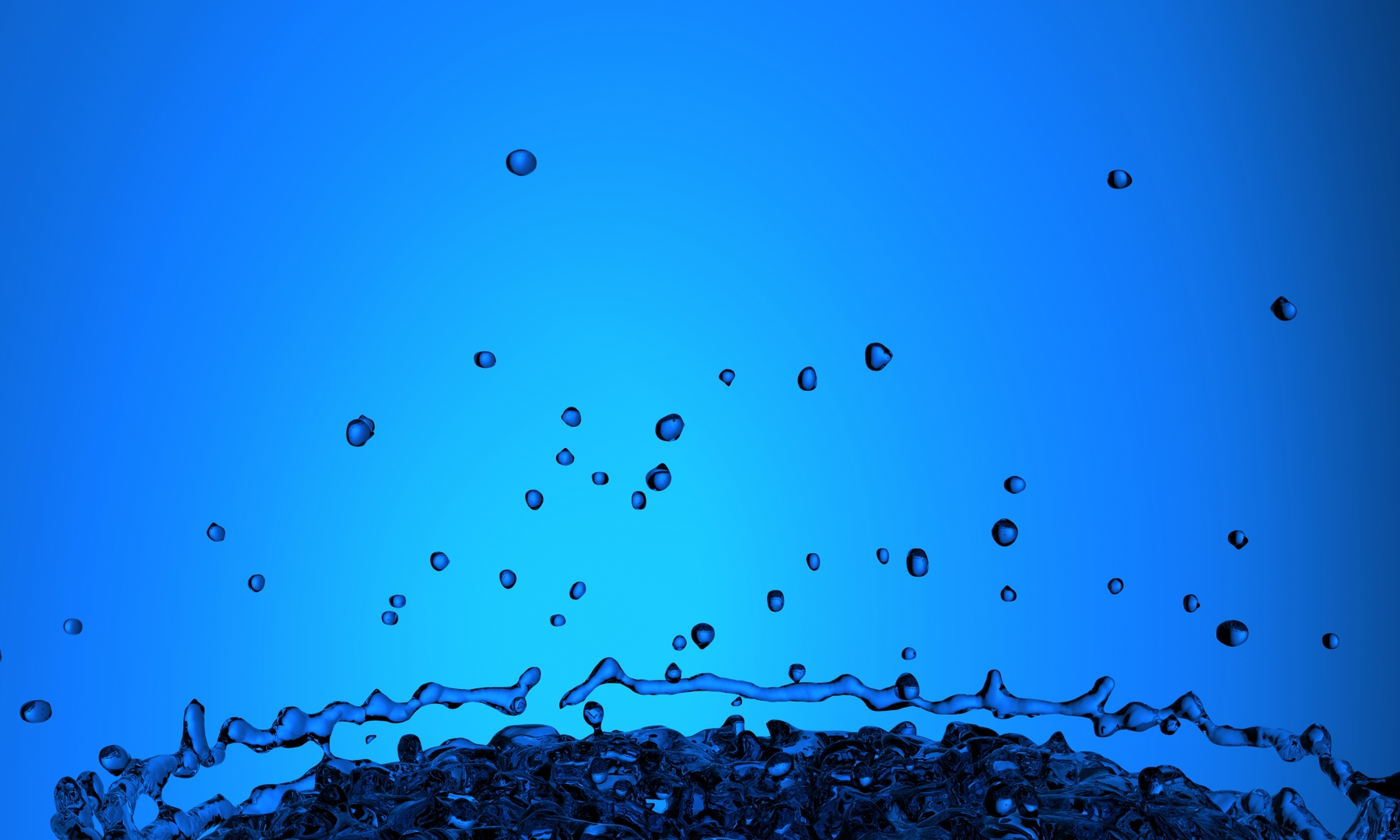 water-splashes-on-blue-background